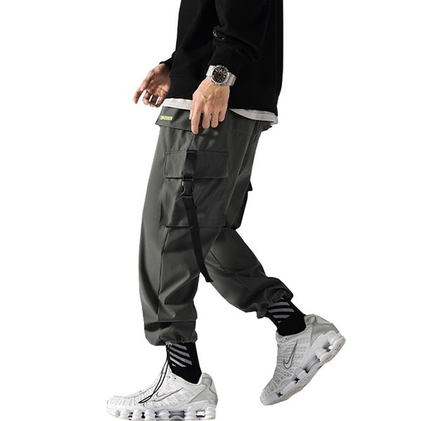 men's pants cargo harem trousers casual ribbons men jogger zipper streetwear fitness sweatpants y868, Black
men's pants cargo harem trousers casual ribbons men jogger zipper streetwear fitness sweatpants y868, Black