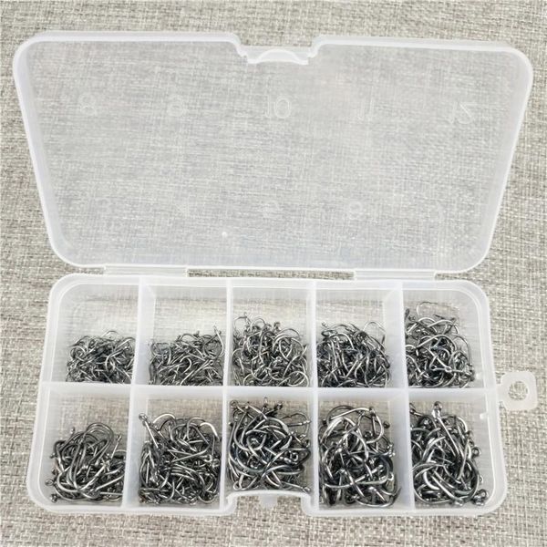 pcs/lot 3# -12# carbon steel fishing hook fishhooks durable pesca jig head hooks with hole carp tackle box
pcs/lot 3# -12# carbon steel fishing hook fishhooks durable pesca jig head hooks with hole carp tackle box
