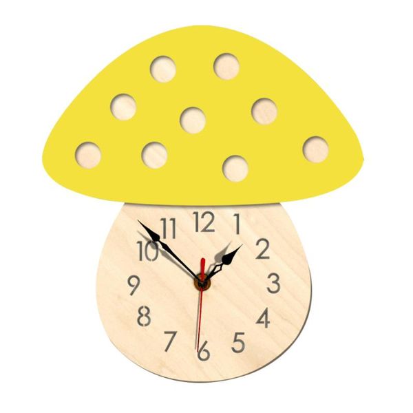 wall clocks cartoon mushroom shape clock creative bracket for home living room bar cafe yellow battery
wall clocks cartoon mushroom shape clock creative bracket for home living room bar cafe yellow battery