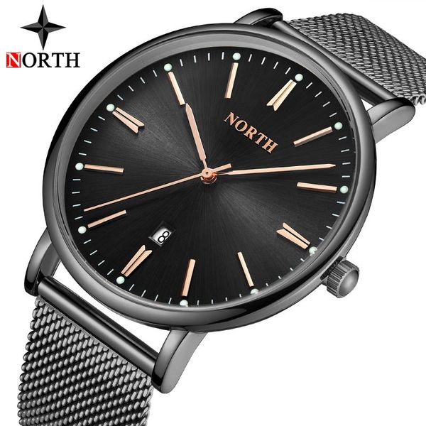 wristwatches north men fashion stainless steel watches business quartz watch sport waterproof male relogio masculino, Slivery;brown
wristwatches north men fashion stainless steel watches business quartz watch sport waterproof male relogio masculino, Slivery;brown