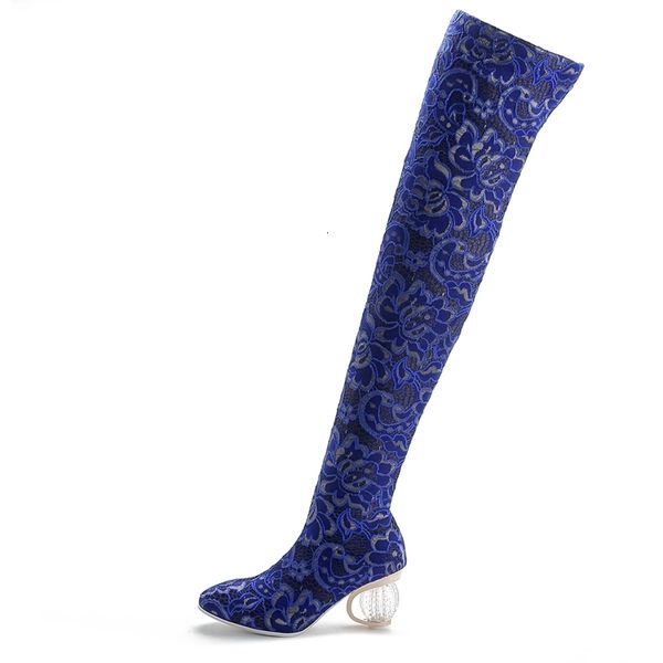 boots olomm female fashion thigh high flexible boots weird style toe heels round blue party shoes size eua 4-10.5 9lji, Black
boots olomm female fashion thigh high flexible boots weird style toe heels round blue party shoes size eua 4-10.5 9lji, Black