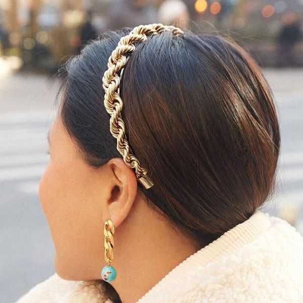 hair clips & barrettes f2180 alloy chain interlocking metal hairband fashion twist accessories, Golden;silver
hair clips & barrettes f2180 alloy chain interlocking metal hairband fashion twist accessories, Golden;silver