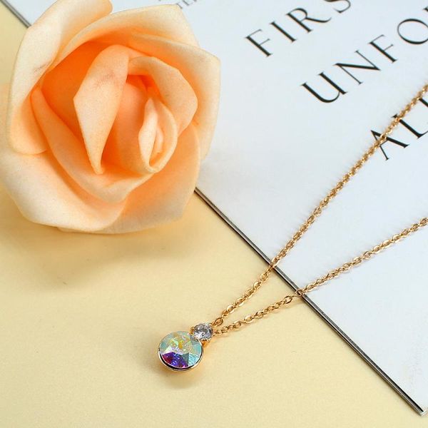 chokers trendy rainbow round zircon pendant necklace choker sweater chain chunky for women wholesales neck accessories jewelry gift, Golden;silver
chokers trendy rainbow round zircon pendant necklace choker sweater chain chunky for women wholesales neck accessories jewelry gift, Golden;silver