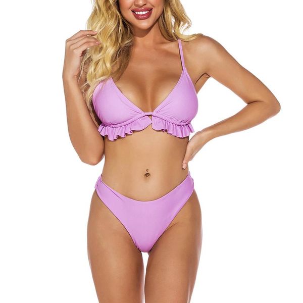 women's swimwear bikini 2021 swimsuit women push up solid color halter brazilian swimming suit female micro ropa mujer, White;black
women's swimwear bikini 2021 swimsuit women push up solid color halter brazilian swimming suit female micro ropa mujer, White;black