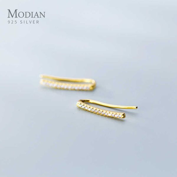 shiny zircon u shape stud earring for women 925 sterling silver gold color geometric ear pin fashion jewelry 210707, Golden;silver
shiny zircon u shape stud earring for women 925 sterling silver gold color geometric ear pin fashion jewelry 210707, Golden;silver
