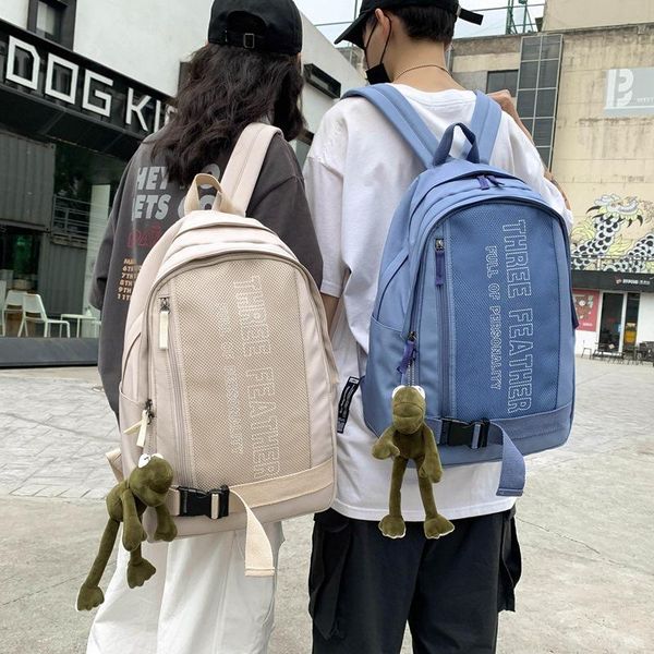 backpack large capacity women and men wild simple travel rucksack casual style school bag college female book bagpack
backpack large capacity women and men wild simple travel rucksack casual style school bag college female book bagpack