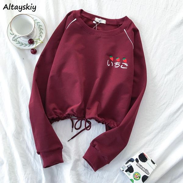 long sleeve t-shirts women korean fashion letter kawaii students all-match sweet harajuku simple vintage streetwear chic woman women's, White
long sleeve t-shirts women korean fashion letter kawaii students all-match sweet harajuku simple vintage streetwear chic woman women's, White
