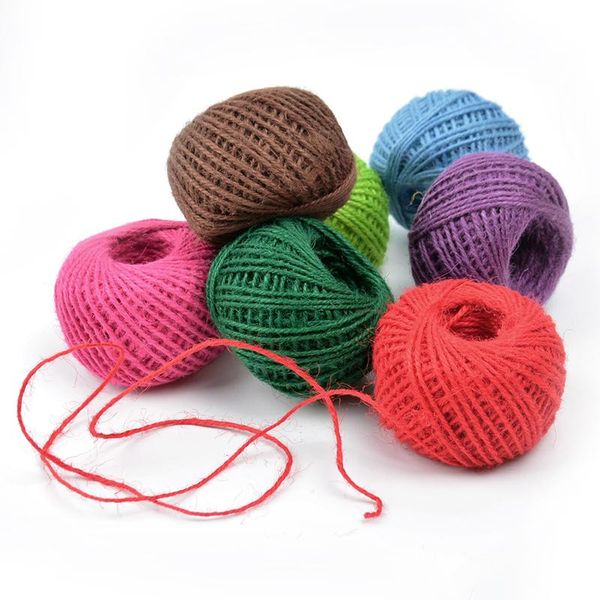 party decoration 30m/roll natural burlap hessian jute twine cord rope valentine gift wrapping cords thread diy packaging supplies
party decoration 30m/roll natural burlap hessian jute twine cord rope valentine gift wrapping cords thread diy packaging supplies