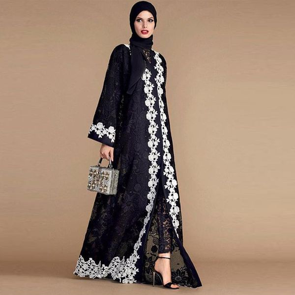 Eid Mubarak Kaftan Dubai Abaya Kimono Turkey Lace Cardigan Muslim Hijab Dress Abayas for Women Islamic Clothing Caftan Marocain
Eid Mubarak Kaftan Dubai Abaya Kimono Turkey Lace Cardigan Muslim Hijab Dress Abayas for Women Islamic Clothing Caftan Marocain