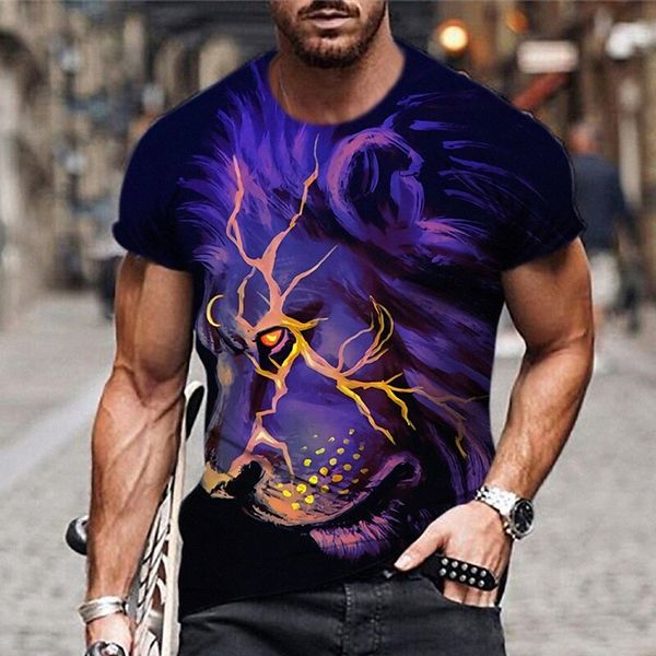 men's t shirt 3d print graphic prints lion crew neck daily holiday print short sleeve casual designer big and tall purple j8u7#, White;black
men's t shirt 3d print graphic prints lion crew neck daily holiday print short sleeve casual designer big and tall purple j8u7#, White;black