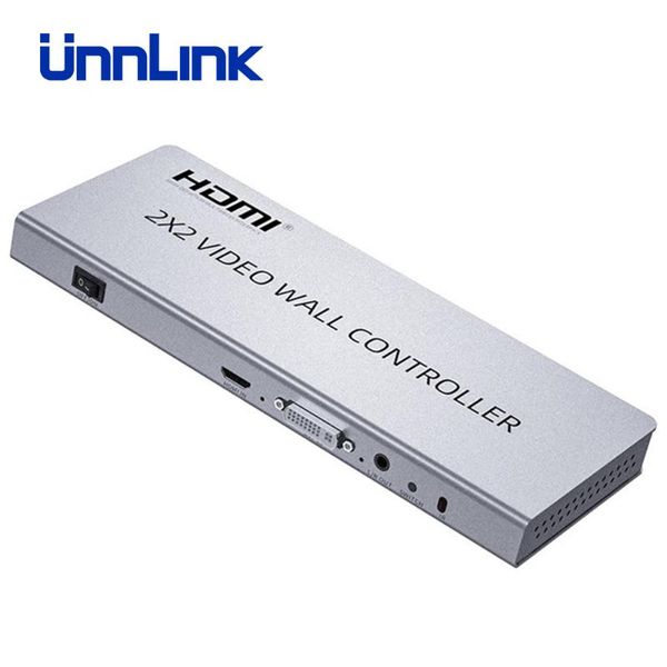 audio cables & connectors unnlink video wall controller 1 /dvi input 4 output 1080p 2x2 images stitching image processor screen spl
audio cables & connectors unnlink video wall controller 1 /dvi input 4 output 1080p 2x2 images stitching image processor screen spl