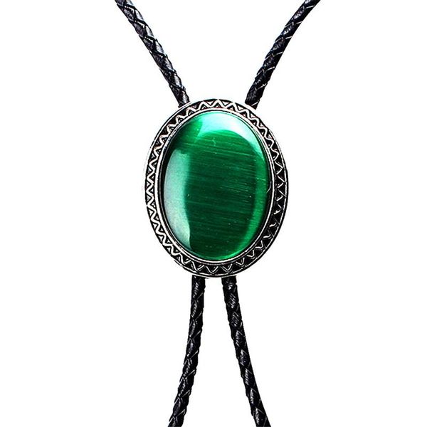 pendant necklaces vintage bolo tie natural green opal enamel western cowboy necklace leather necktie for shirt decoration, Silver
pendant necklaces vintage bolo tie natural green opal enamel western cowboy necklace leather necktie for shirt decoration, Silver