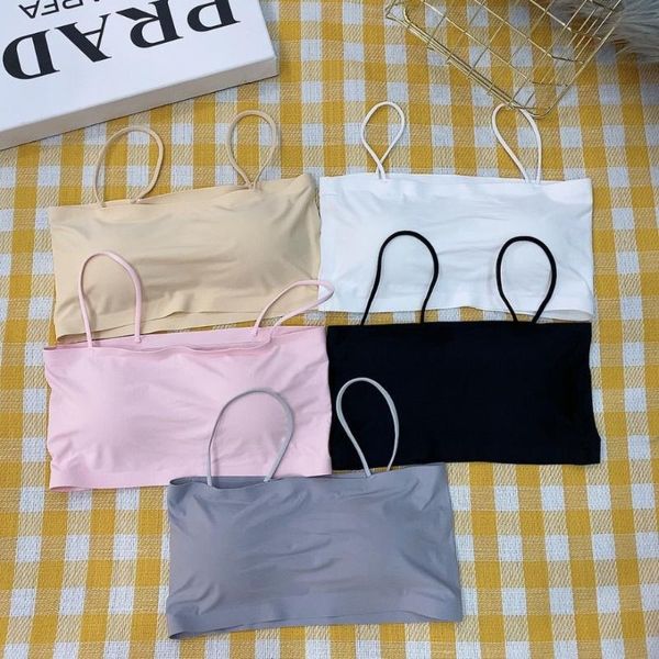 bustiers & corsets women sling tube bra breathable chest pad wearing underwear strapless blouse bandeau 2021, Black;white
bustiers & corsets women sling tube bra breathable chest pad wearing underwear strapless blouse bandeau 2021, Black;white