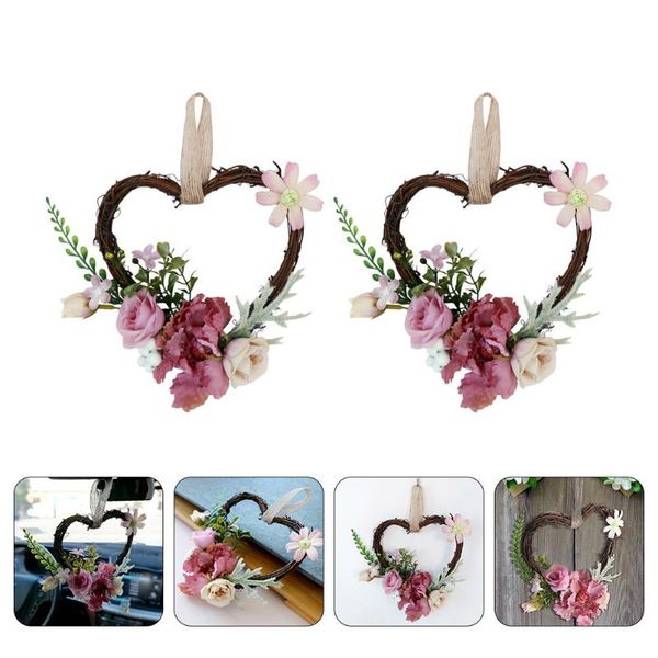 decorative flowers & wreaths 2pcs wall adornment simulated rattan garland pendant hanging ornament
decorative flowers & wreaths 2pcs wall adornment simulated rattan garland pendant hanging ornament