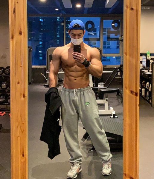 men's pants 2021 style sweatpants joggers men casual trousers male fitness sport workout cotton track autumn motion, Black
men's pants 2021 style sweatpants joggers men casual trousers male fitness sport workout cotton track autumn motion, Black