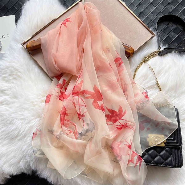 spring summer long scarves and scarves, dual purpose shawl, silk gauze, hangzhou silk, maple leaf printing chiffon, Blue;gray
spring summer long scarves and scarves, dual purpose shawl, silk gauze, hangzhou silk, maple leaf printing chiffon, Blue;gray