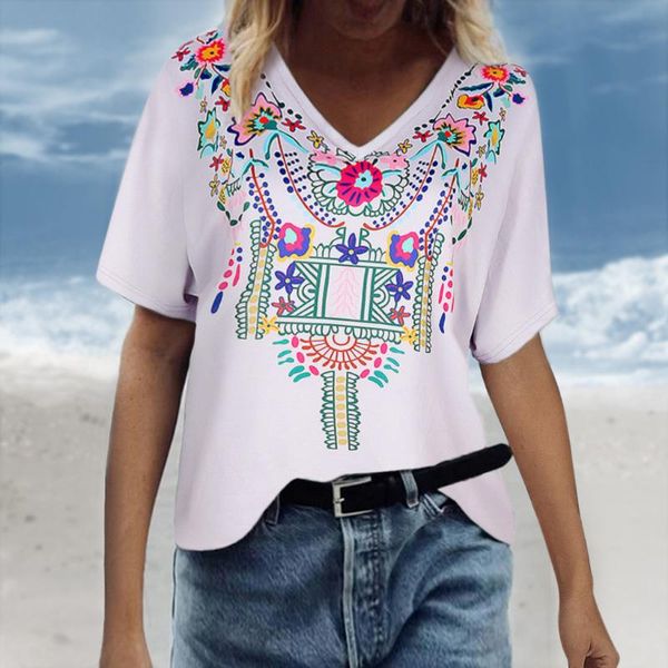 women's blouses & shirts vintage white 2021 summer fashion v neck clothes printing short sleeve blouse camisas femininas elegante
women's blouses & shirts vintage white 2021 summer fashion v neck clothes printing short sleeve blouse camisas femininas elegante