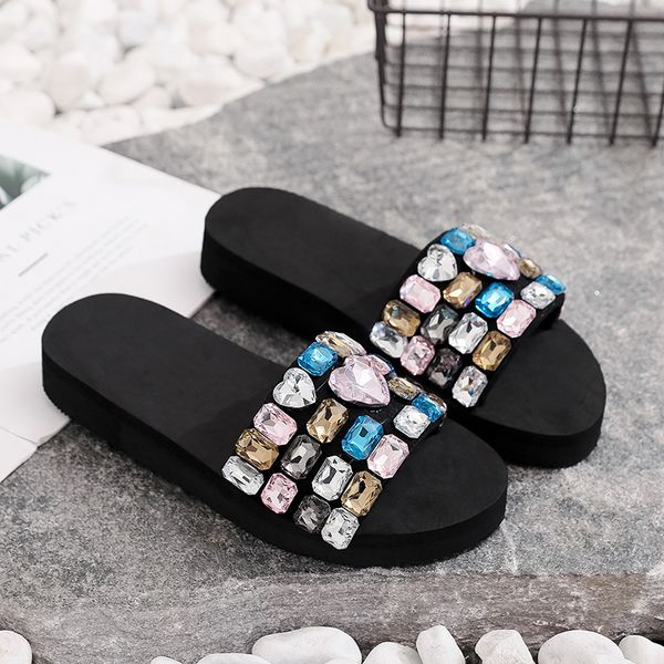 2020 women summer love crystal sandals slipper indoor outdoor flip-flops beach shoes fashion female casual crystal slippers, Black
2020 women summer love crystal sandals slipper indoor outdoor flip-flops beach shoes fashion female casual crystal slippers, Black