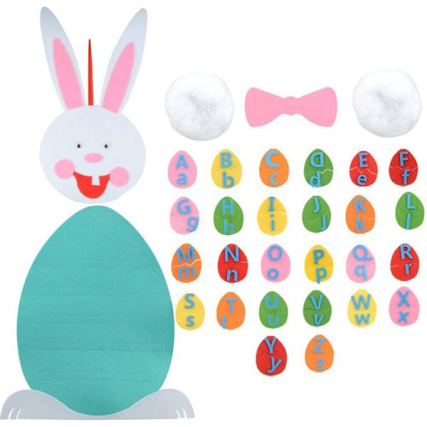easter chicken egg puzzle diy alphabet pendant educational for children kids party favor
easter chicken egg puzzle diy alphabet pendant educational for children kids party favor