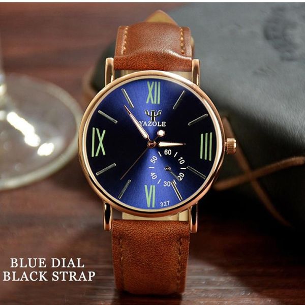 wristwatches yazole fashion decorative small dial men's quartz watch luminous waterproof business clock gift, Slivery;brown
wristwatches yazole fashion decorative small dial men's quartz watch luminous waterproof business clock gift, Slivery;brown