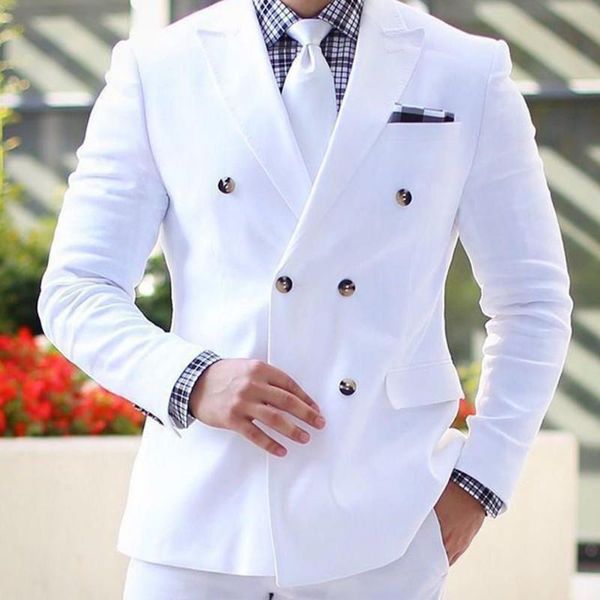 men's suits & blazers 2022 winter custom made men double breasted blazer wedding conjuntos de hombre business suit 2 pieces (jacket+pan, White;black
men's suits & blazers 2022 winter custom made men double breasted blazer wedding conjuntos de hombre business suit 2 pieces (jacket+pan, White;black