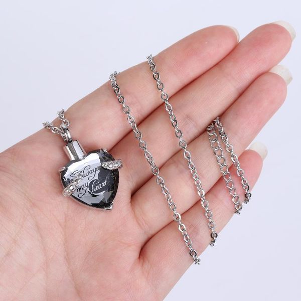 pendant necklaces stainless steel urn for ashes men women love locket memorial jewelry keepsake black irthstones heart, Silver
pendant necklaces stainless steel urn for ashes men women love locket memorial jewelry keepsake black irthstones heart, Silver
