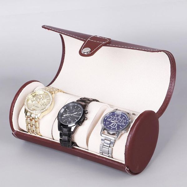 watch boxes & cases g5gc 3 slots roll travel case chic portable vintage leather display storage box with slid in out organizers, Black;blue
watch boxes & cases g5gc 3 slots roll travel case chic portable vintage leather display storage box with slid in out organizers, Black;blue