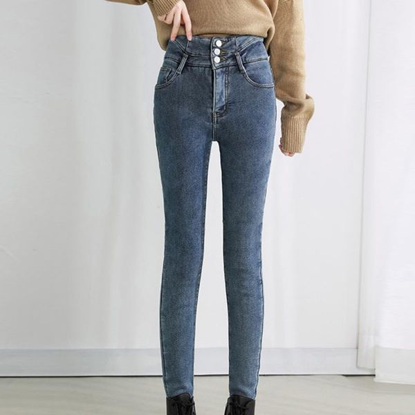 women's jeans winter women high waist loose thicken warm y2k plush straight haren pants slim fleece denim jean femme streetwear, Blue
women's jeans winter women high waist loose thicken warm y2k plush straight haren pants slim fleece denim jean femme streetwear, Blue