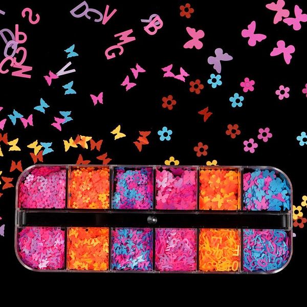 1box nail colorful confetti glitter art design flower/butterfly neon sequins acrylic paillette 3d manicure tips, Silver;gold
1box nail colorful confetti glitter art design flower/butterfly neon sequins acrylic paillette 3d manicure tips, Silver;gold