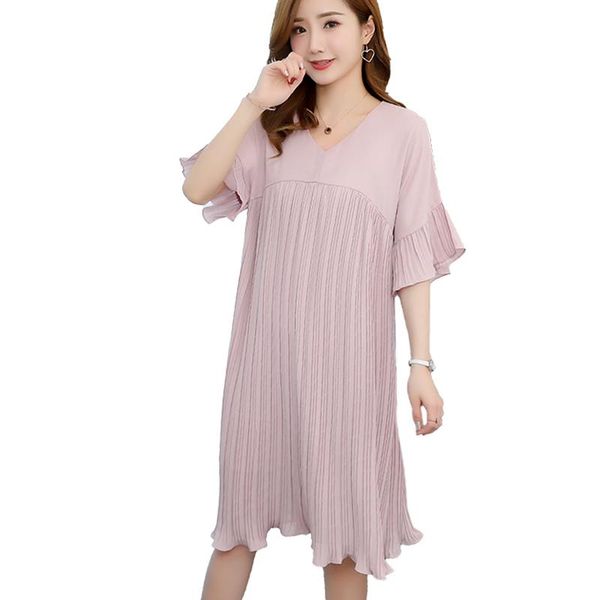 plus size 3xl loose maternity dresses chiffon pleated long pregnancy dress casual clothes for pregnant women fashion, White
plus size 3xl loose maternity dresses chiffon pleated long pregnancy dress casual clothes for pregnant women fashion, White