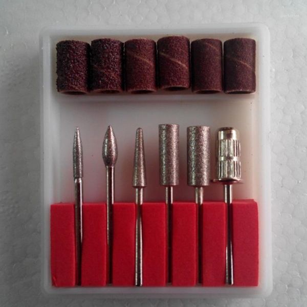 6pcs professional nail manicure drills files bits art beauty salon set kit tools wh9981, Silver
6pcs professional nail manicure drills files bits art beauty salon set kit tools wh9981, Silver