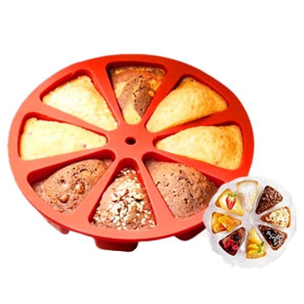 independent baking molds pizza mold round cavity silicone 8 red silicone portion cake mold soap mould pizza slices pan
independent baking molds pizza mold round cavity silicone 8 red silicone portion cake mold soap mould pizza slices pan