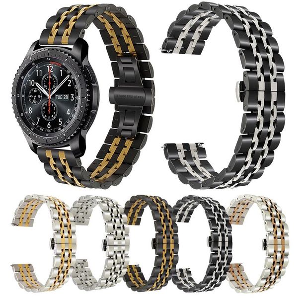 watch bands 20 22mm metal strap for samsung galaxy 42 46mm active stainless steel bracelet gear sport s3 s2 classic frontier band, Black;brown
watch bands 20 22mm metal strap for samsung galaxy 42 46mm active stainless steel bracelet gear sport s3 s2 classic frontier band, Black;brown