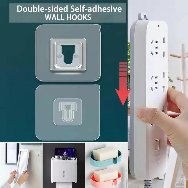 hooks & rails double-sided self adhesive wall for kitchen bathroom room mounted hanger rack organizer storage holder tools
hooks & rails double-sided self adhesive wall for kitchen bathroom room mounted hanger rack organizer storage holder tools