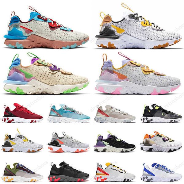 react vision running shoes for men women element 87 55 light bone sail mens trainers sports sneaker size 36-45
react vision running shoes for men women element 87 55 light bone sail mens trainers sports sneaker size 36-45