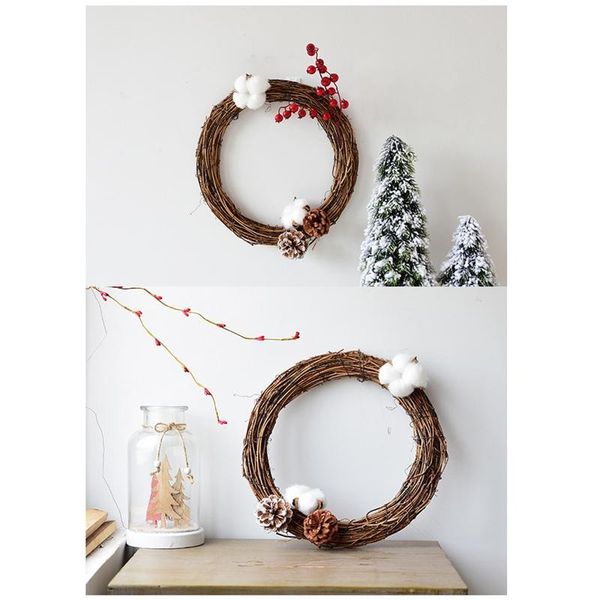 decorative flowers & wreaths 2021 christmas dried rattan ring wreath garland diy craft door wall hanging pendant decor
decorative flowers & wreaths 2021 christmas dried rattan ring wreath garland diy craft door wall hanging pendant decor