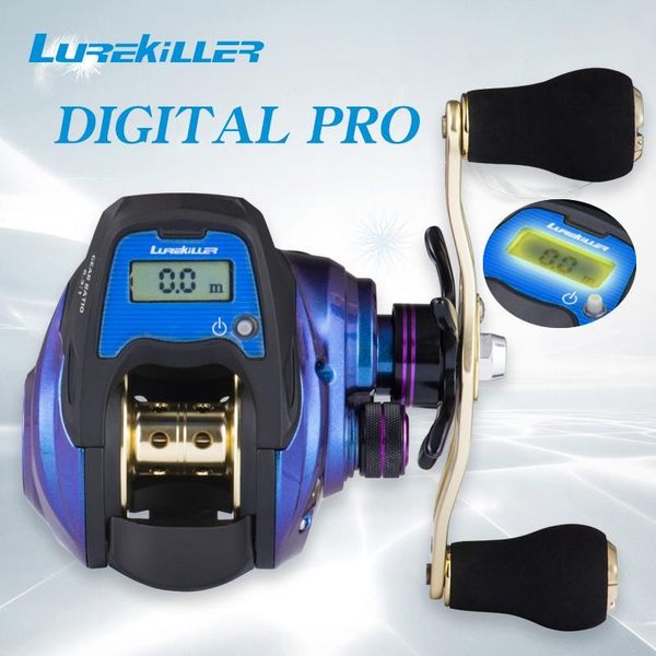 arriival 2021 low profile line counter digital display baitcasting reel 6.3:1 high speed ratio electronic fishing reels
arriival 2021 low profile line counter digital display baitcasting reel 6.3:1 high speed ratio electronic fishing reels
