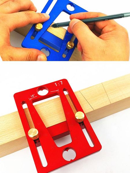 professional hand tool sets 1:7 aluminum alloy for woodworking cut manual marking dovetail gauge adjustable guide marker template
professional hand tool sets 1:7 aluminum alloy for woodworking cut manual marking dovetail gauge adjustable guide marker template
