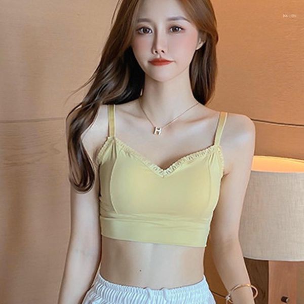 yoga outfit women's tube wireless push up bra lingerie female tank bralette lace underwear vest women summer crop 2022
yoga outfit women's tube wireless push up bra lingerie female tank bralette lace underwear vest women summer crop 2022