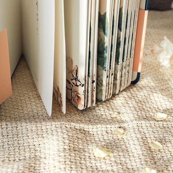 notepads color inside page notebook chinese style creative hardcover diary books weekly planner handbook scrapbook beautiful gift, Purple;pink
notepads color inside page notebook chinese style creative hardcover diary books weekly planner handbook scrapbook beautiful gift, Purple;pink
