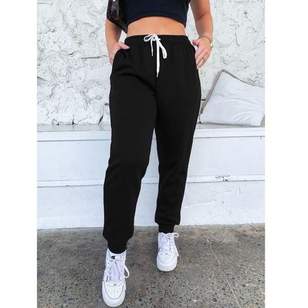 women's pants & capris pure color lace-up sweatpants home casual waist 2021 spring and autumn clothing comfortable versatile rm*, Black;white
women's pants & capris pure color lace-up sweatpants home casual waist 2021 spring and autumn clothing comfortable versatile rm*, Black;white
