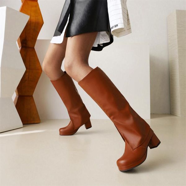 boots lapolaka fashion women winter warm plush square heel round toe slip-on shoes concise solid high knee-high, Black
boots lapolaka fashion women winter warm plush square heel round toe slip-on shoes concise solid high knee-high, Black