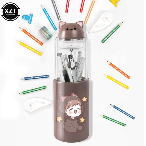pencil cases multi-functional case box with pencils sharpener eraser lovely magnetic pen container holder cup for kids gift stationery
pencil cases multi-functional case box with pencils sharpener eraser lovely magnetic pen container holder cup for kids gift stationery