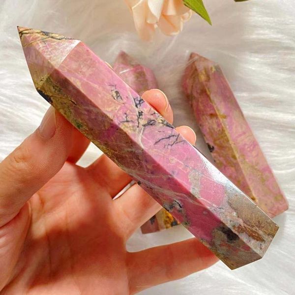 decorative objects & figurines 1pcnatural rock rhodnite quartz hole healing rod 150-170g
decorative objects & figurines 1pcnatural rock rhodnite quartz hole healing rod 150-170g