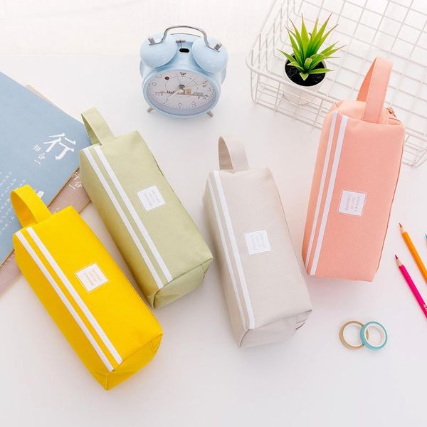 large capacity double layer pencil bag with handle multifunction pen simplism pouch stationery box for student bags
large capacity double layer pencil bag with handle multifunction pen simplism pouch stationery box for student bags