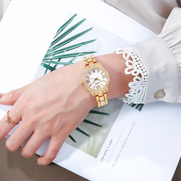luxury diamond rhinestone dial women quartz movement date female analog bracelet ladies brand clock relogio feminino wristwatches, Slivery;brown
luxury diamond rhinestone dial women quartz movement date female analog bracelet ladies brand clock relogio feminino wristwatches, Slivery;brown