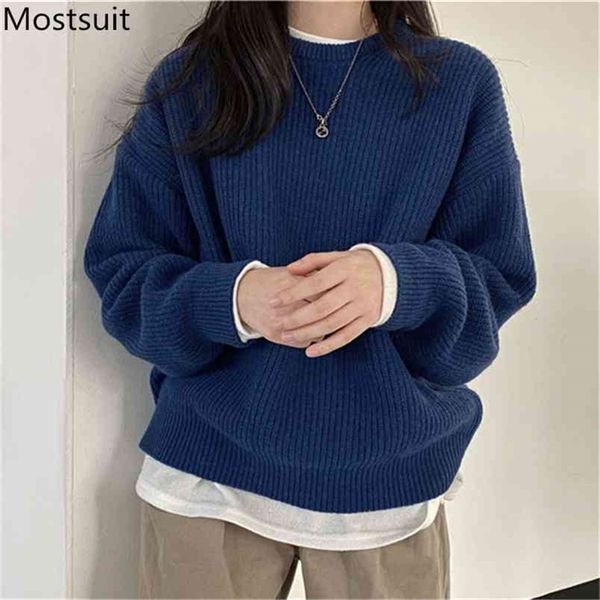 autumn winter korean solid women sweaters long sleeve o-neck casual fashion pullovers basic loose female jumpers 210513, White;black
autumn winter korean solid women sweaters long sleeve o-neck casual fashion pullovers basic loose female jumpers 210513, White;black