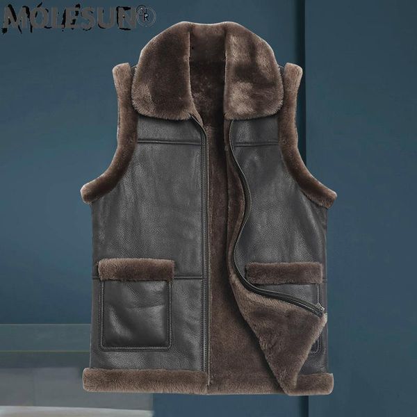 men's vests akoosun men clothing genuine leather jacket vest autumn fur coat mens jackets warm 100% wool ropa hombre lxr436, Black;white
men's vests akoosun men clothing genuine leather jacket vest autumn fur coat mens jackets warm 100% wool ropa hombre lxr436, Black;white