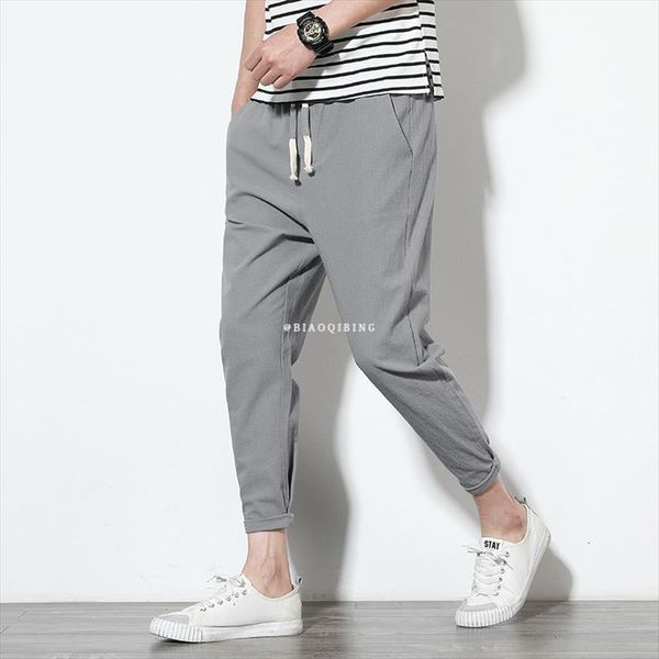 cotton joggers solid harem summer women pants fitness casual ankle length trousers streetwear slim male, Black
cotton joggers solid harem summer women pants fitness casual ankle length trousers streetwear slim male, Black