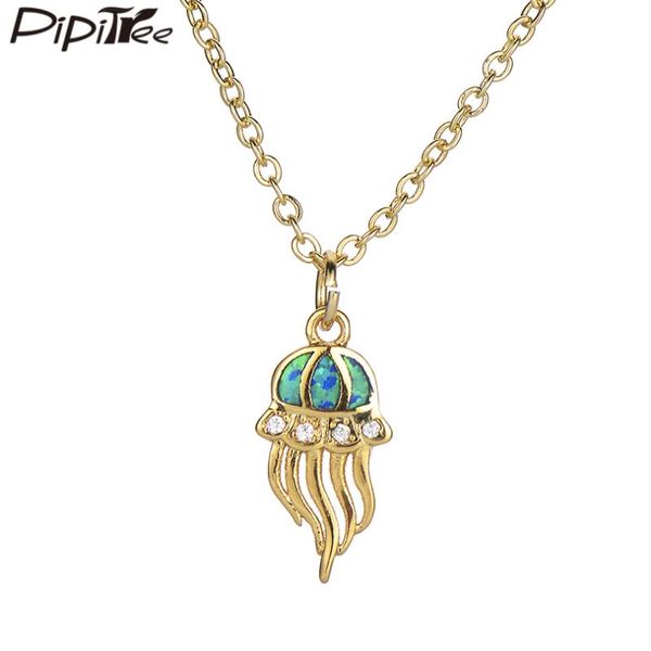 pendant necklaces pipitree trendy blue fire opal jellyfish necklace copper chain cz zircon brand for women girls jewelry gift, Silver
pendant necklaces pipitree trendy blue fire opal jellyfish necklace copper chain cz zircon brand for women girls jewelry gift, Silver